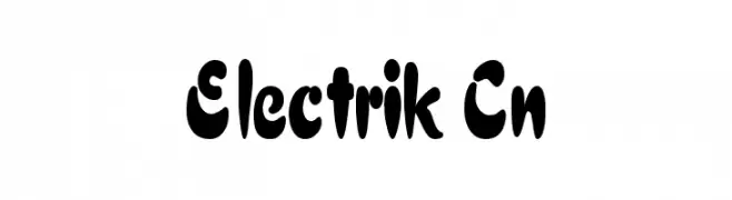 Electrik Cn  les polices de caractères gratuit tlcharger