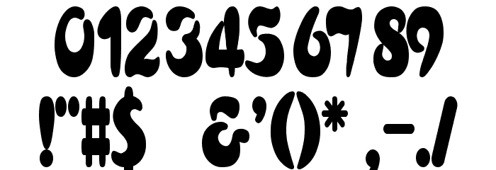 Electrik Cn Font OTHER CHARS