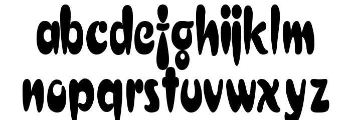 Electrik Cn Font LOWERCASE
