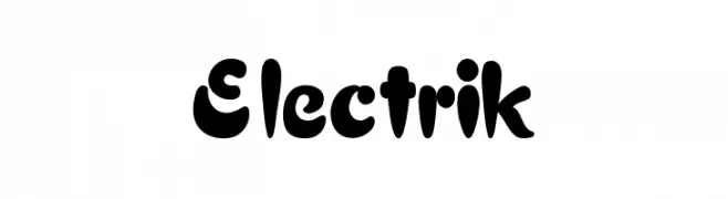 Electrik  baixar fontes gratis