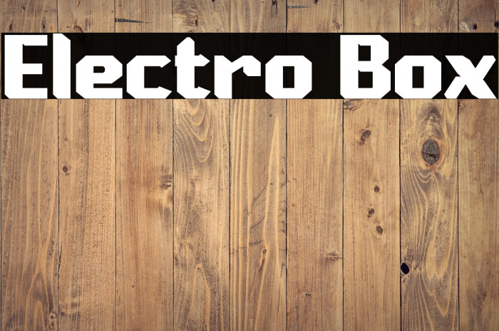 Electro Box Example 1