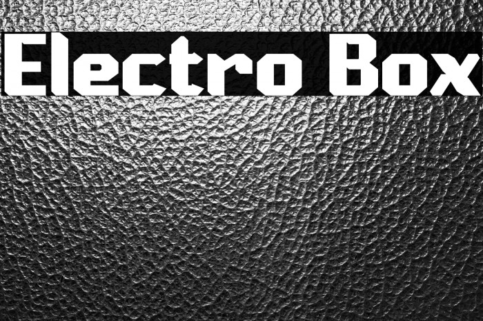 Electro Box Example 2