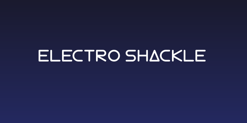 Electro Shackle Social Header