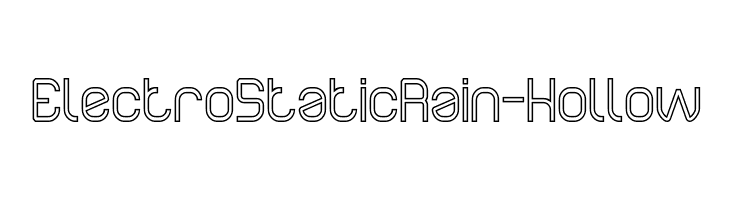 Electro Static Rain-Hollow  لخطوط تنزيل