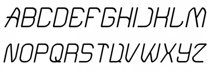 Electro Static Rain-Light Italic Шрифта ВЕРХНИЙ