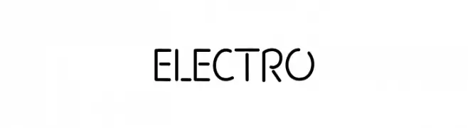 Electro  नि: शुल्क फ़ॉन्ट्स डाउनलोड