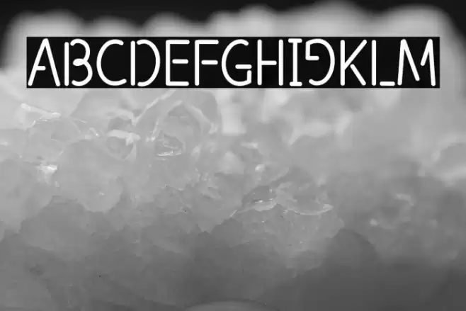 Electro Font examples