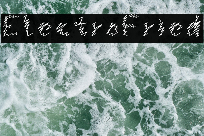 ElectroFried 字体 examples