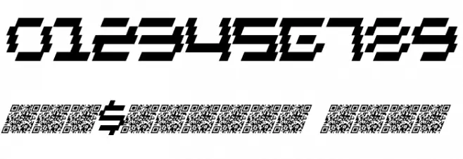 ElectroHouse Font OTHER CHARS