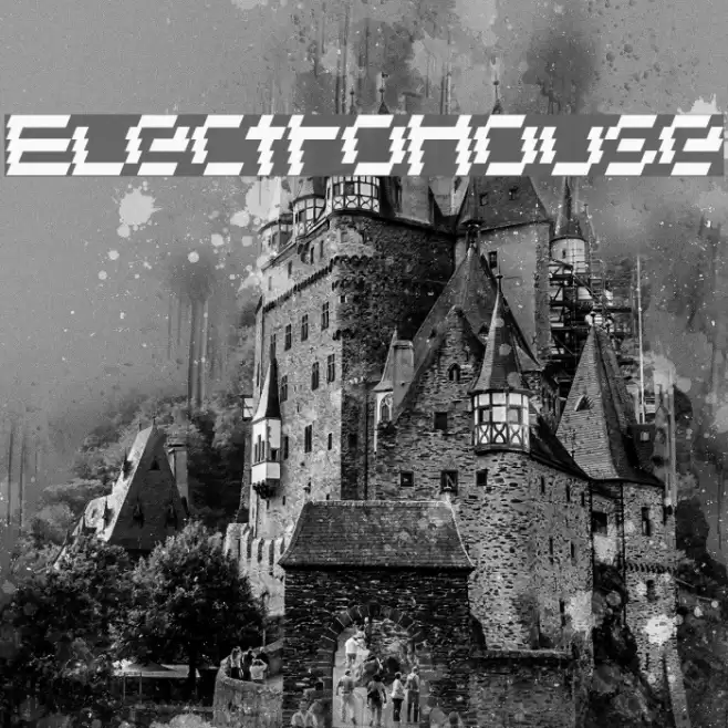 ElectroHouse Font examples
