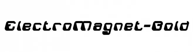 ElectroMagnet-Bold  Fuentes Gratis Descargar