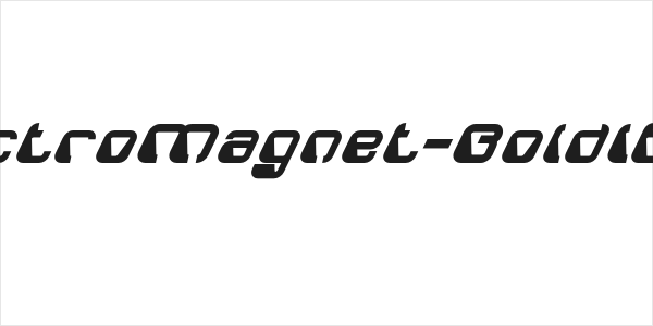 ElectroMagnet-BoldItalic Logo