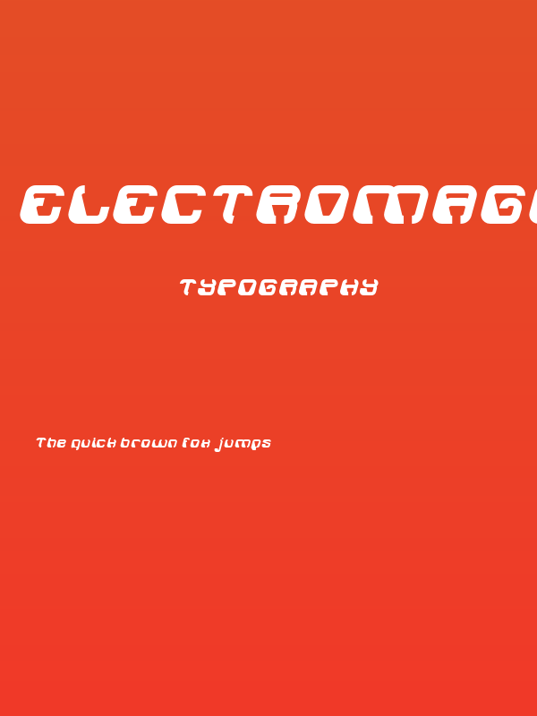 ElectroMagnet-Bold Poster