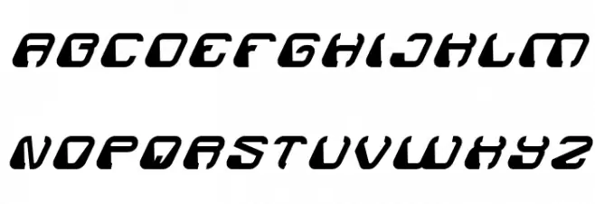 ElectroMagnet-Italic Fuentes MAYÚSCULAS