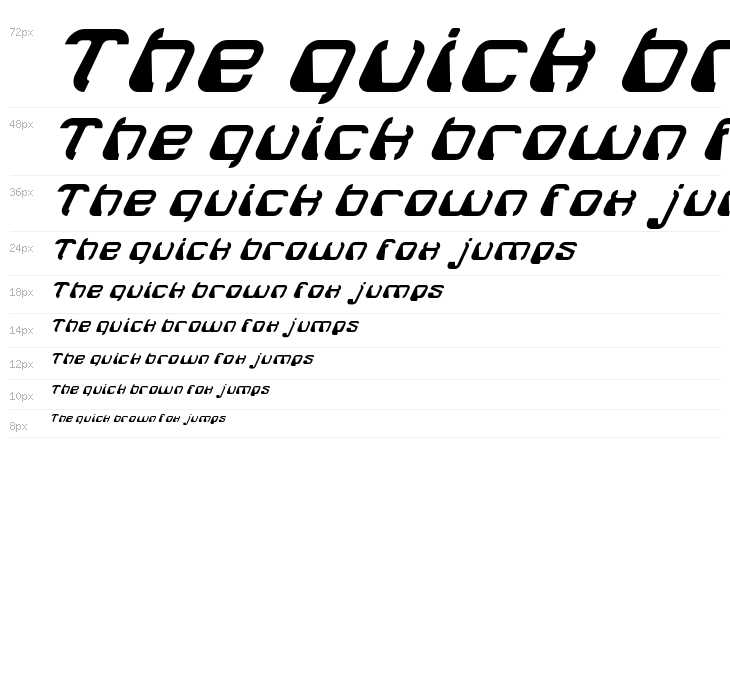 ElectroMagnet-Italic Waterfall