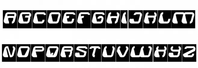 ElectroMagnet 字体 大写