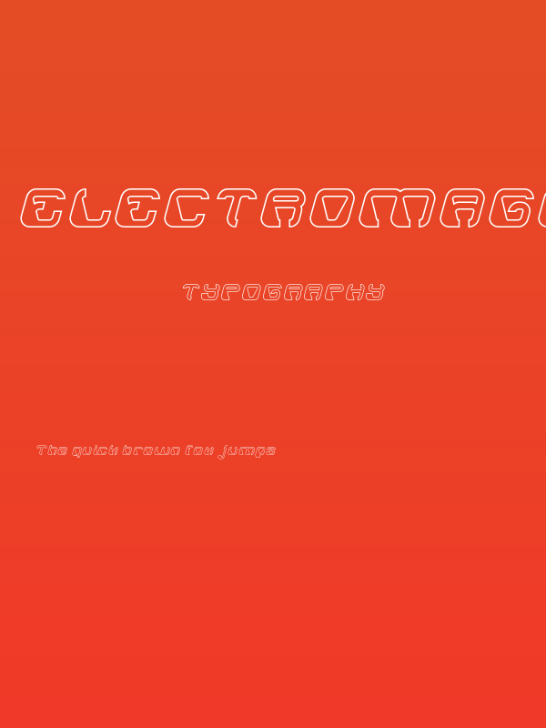 ElectroMagnetHollow Poster