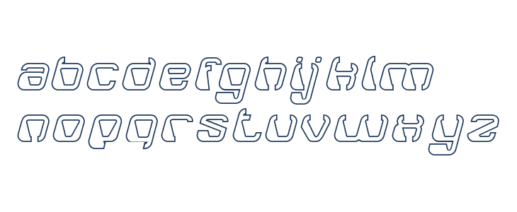 ElectroMagnetHollow Lowercase