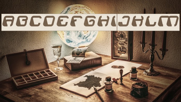ElectroMagnet Font examples