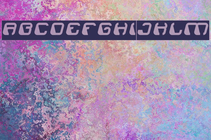 ElectroMagnet Font examples