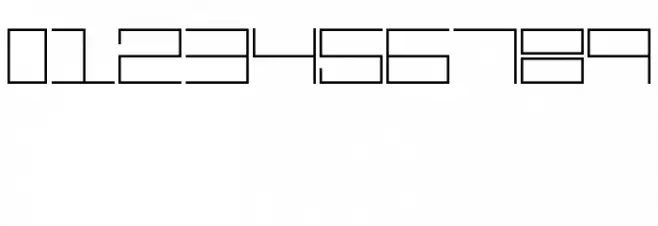 ElectroMan Font OTHER CHARS