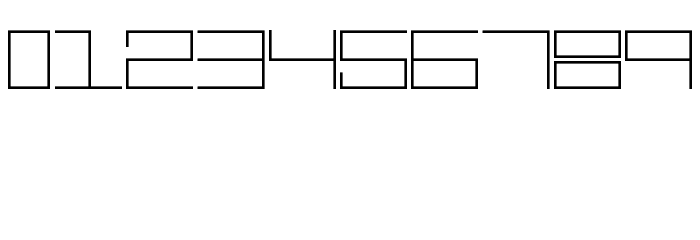 ElectroMan Font OTHER CHARS