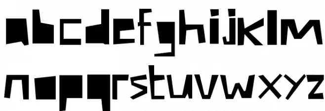 Electro Caratteri MINUSCOLO