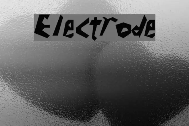 Electrode Font examples