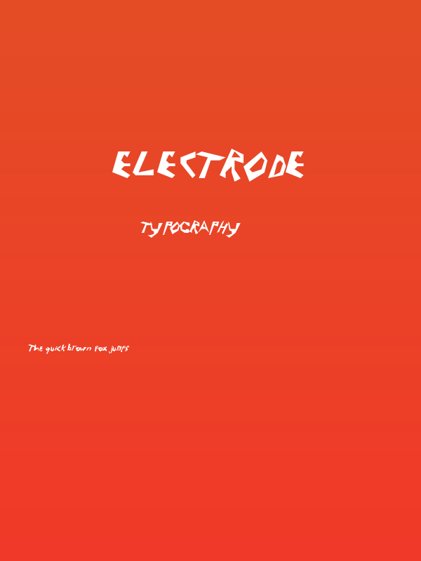 Electrode Poster