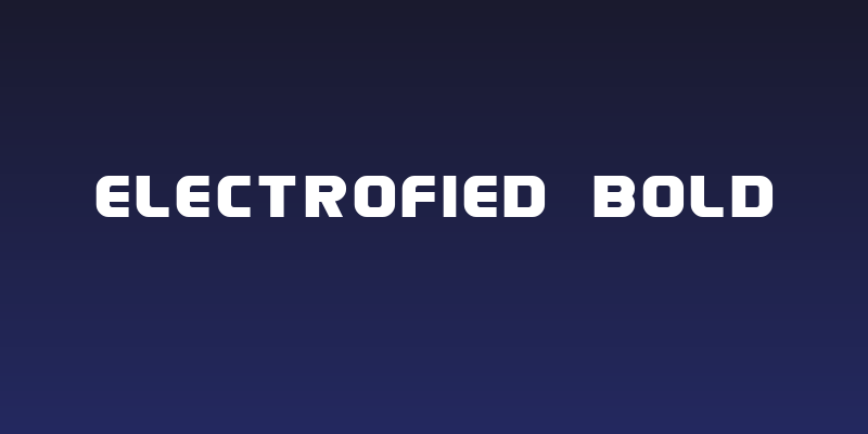 Electrofied Bold Social Header
