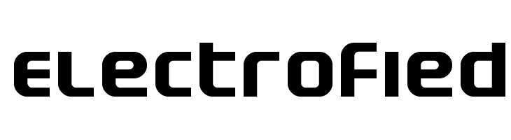 Electrofied Font