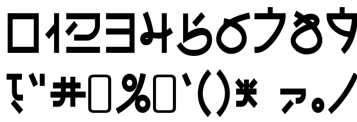Electroharmonix-Regular Font OTHER CHARS