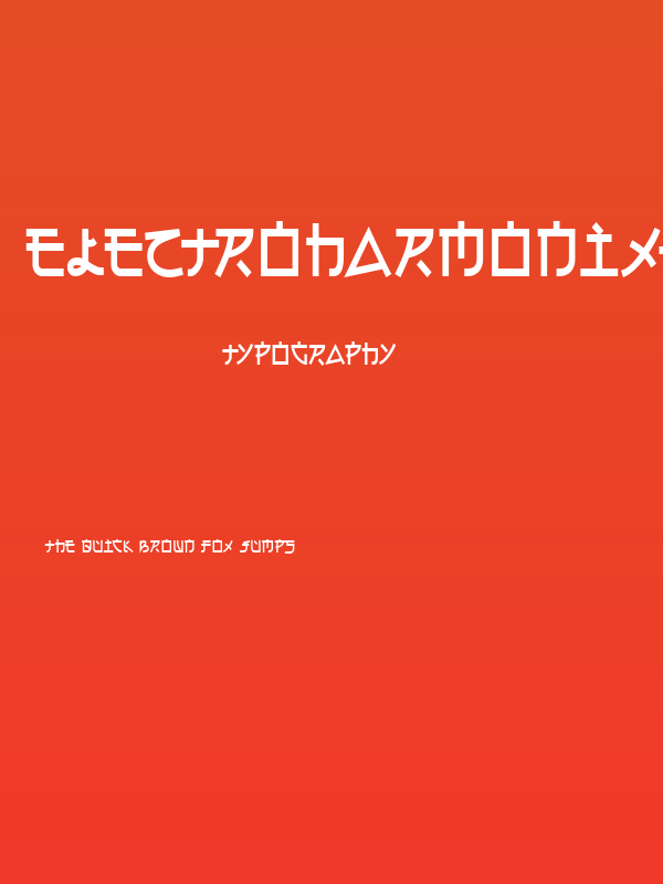 Electroharmonix-Regular Poster