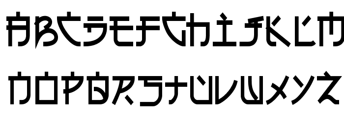 Electroharmonix-Regular Font LOWERCASE