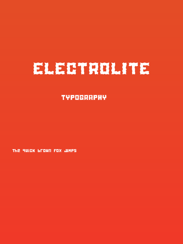 Electrolite Poster