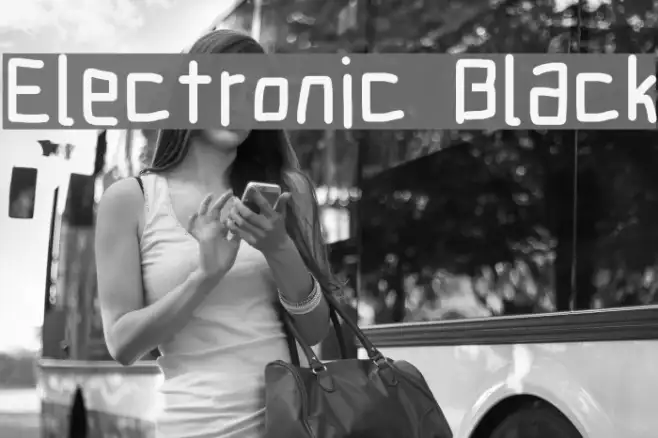 Electronic Black Example 2