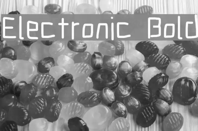 Electronic Bold Example 3