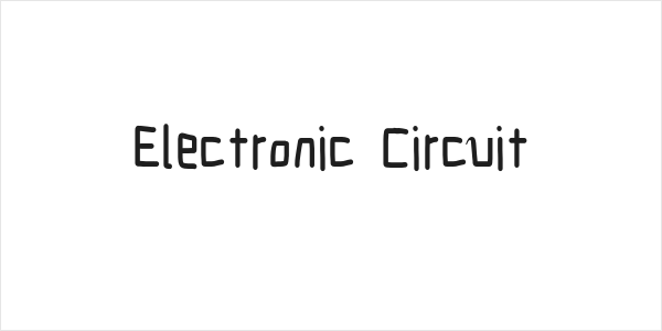 Electronic Circuit Logo