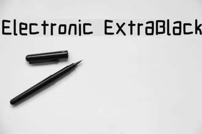 Electronic ExtraBlack Example 1