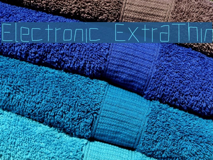 Electronic ExtraThin Example 2