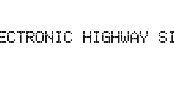 Electronic Highway Sign Logo
