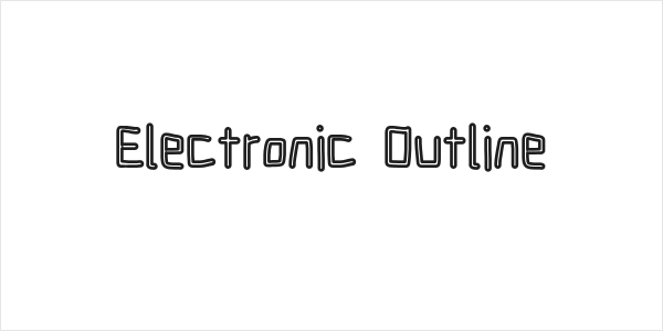 Electronic Outline Logo