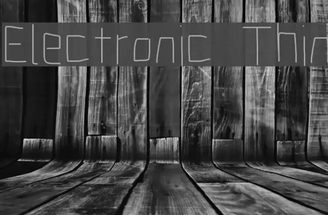 Electronic Thin Example 1