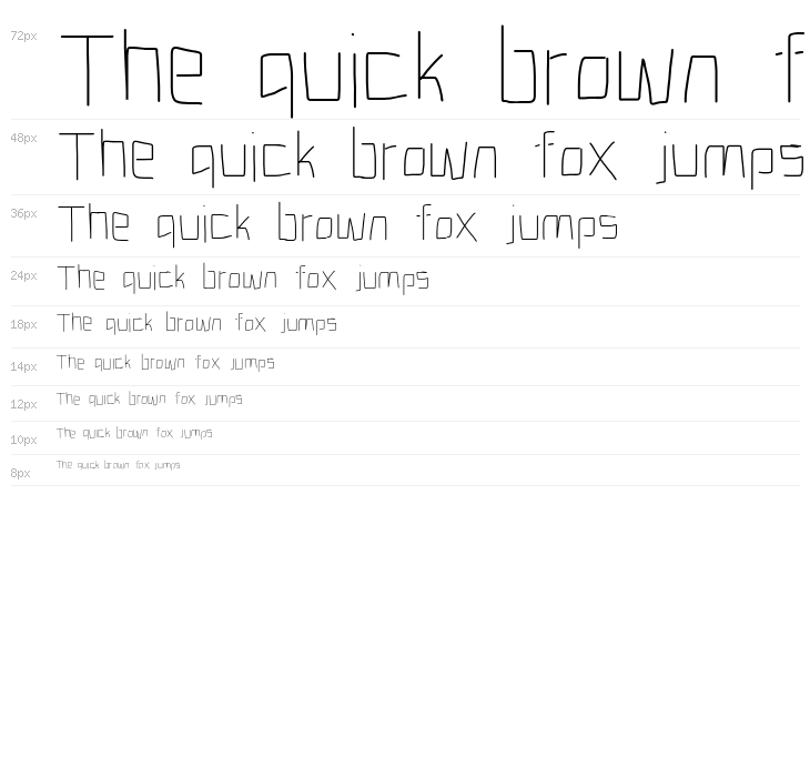 Electronic Thin Waterfall