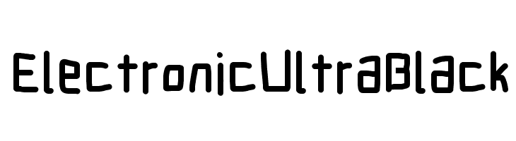 Electronic UltraBlack  لخطوط تنزيل