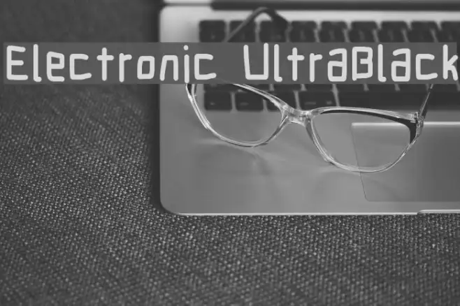 Electronic UltraBlack Example 2