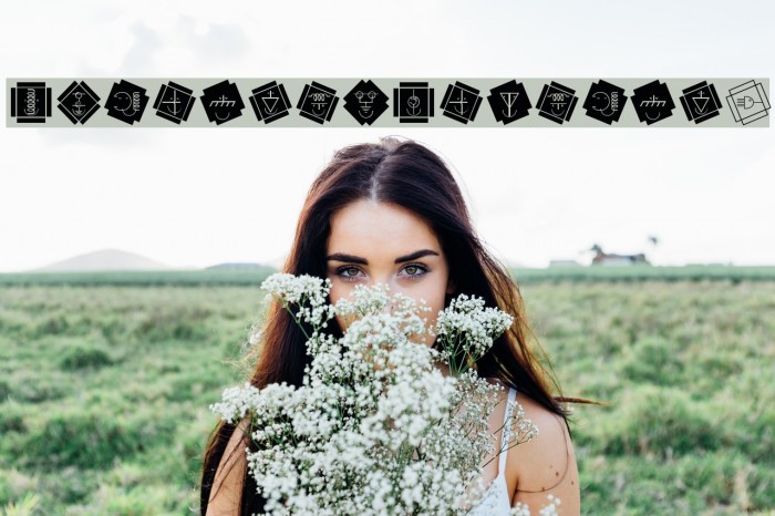 ElectronicPoetry Font examples