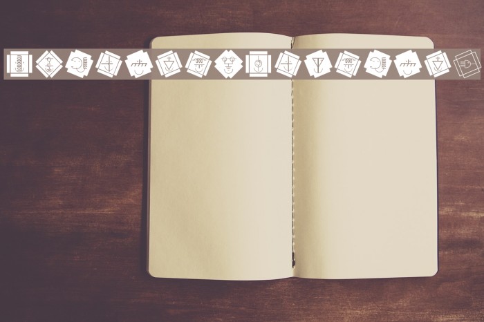 ElectronicPoetry Font examples