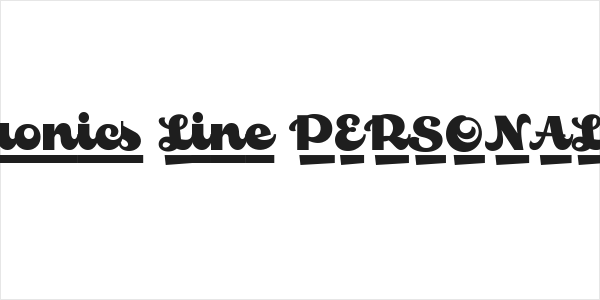 Electronics Line PERSONAL USE Logo