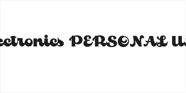 Electronics PERSONAL USE Logo